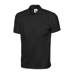 Jersey Polo Shirt - Black
