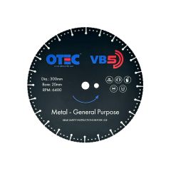 OTEC Super Premium Diamond Blade - Metal, Plastic & Fibreglass