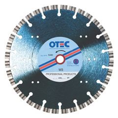 OTEC Professional Diamond Blade - Professional - Ultra Hard Bricks Clean Cut Silent Centre