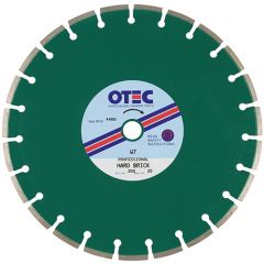 Medium/Hard Brick Professional Diamond Blade | OTEC W7SC 