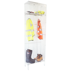 Single Door Wire Mesh Locker
