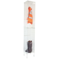 Two Door Wire Mesh Locker