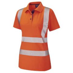 Hi Vis Women's Short Sleeve Polo Shirt | Women's Safety Clothing | CMT Group