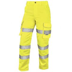 Women's Yellow Polycotton Trousers | Women's Safety Clothing | CMT Group