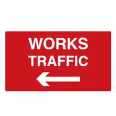Site Access: Works Traffic (Left) 