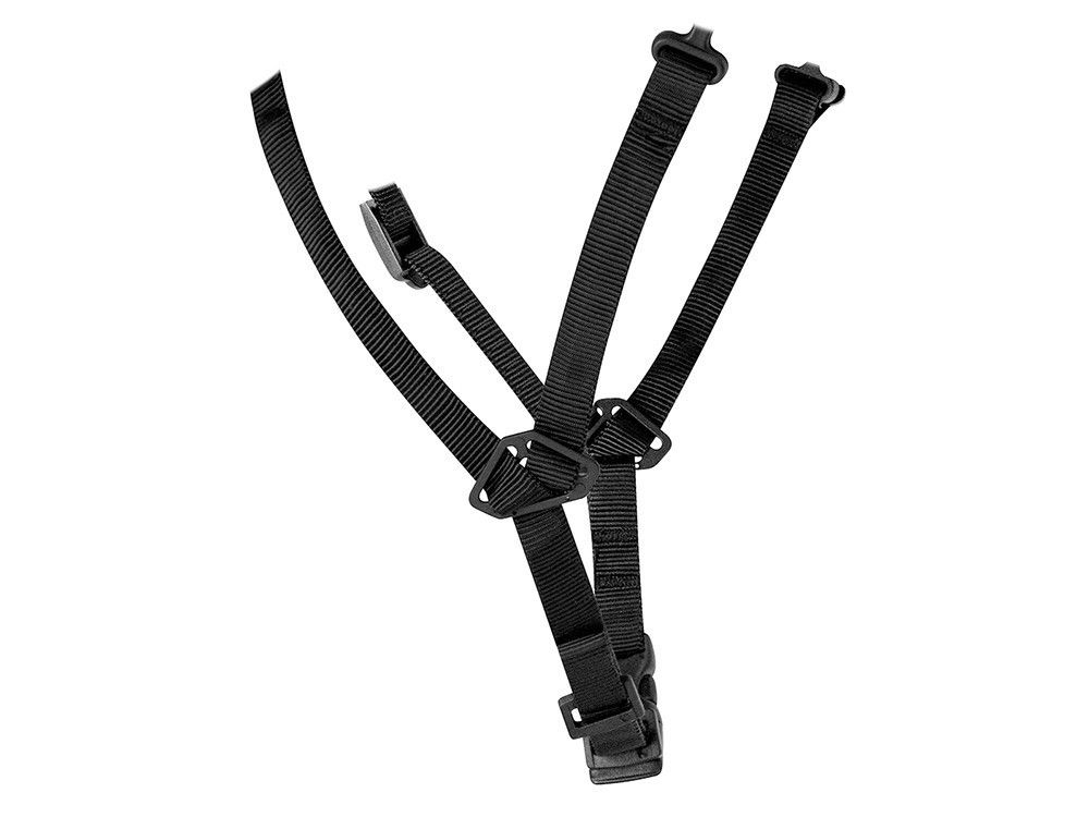 Quick Release 4 point linesman harness helmet chinstrap