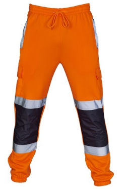 Hi Vis Two Toned Jogging Trousers 