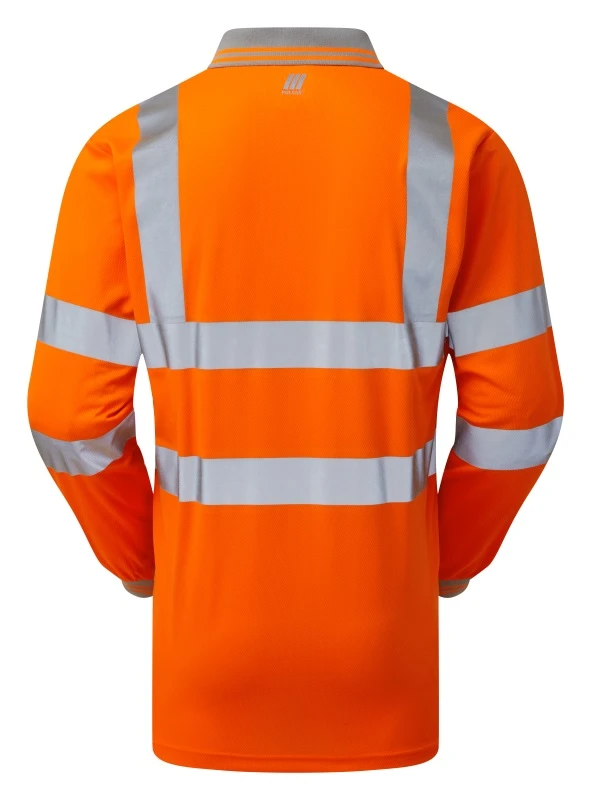 Long sleeve sale orange polo
