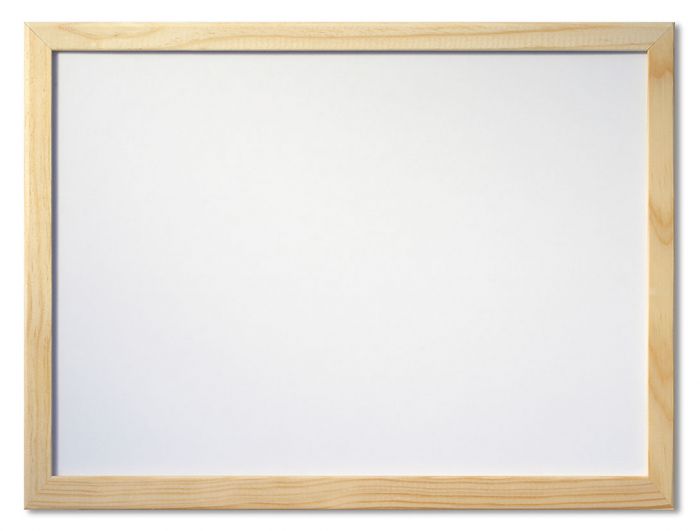 Wooden Frame Drywipe Whiteboard