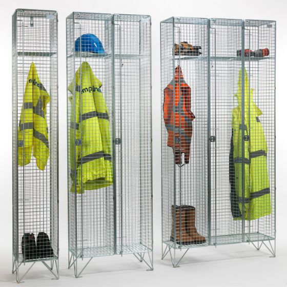 Single Door Wire Mesh Locker