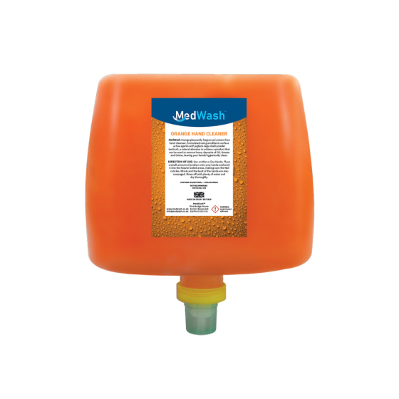 MedWash Orange Hand Cleaner Refill Cartridge - 2 Litre