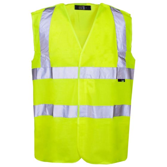 Hi Vis Yellow Pull Apart Vest 