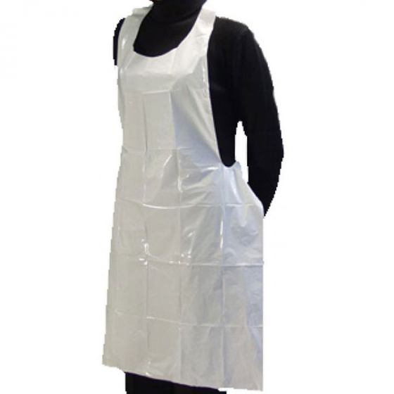 PE Apron - White Pack of 1000