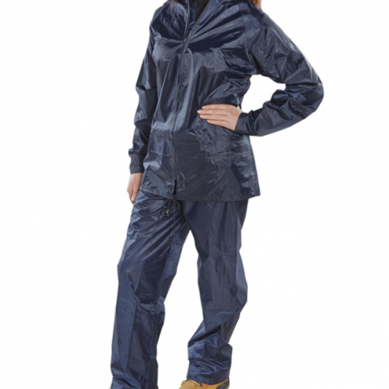 Heavy Duty Wet Suit Trousers & Jacket  (Navy)