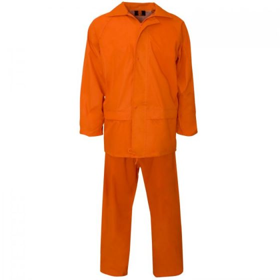 Heavy Duty Wet Suit Trousers & Jacket (Orange)