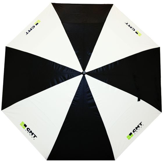 CMT Printed Umbrella - White/Black