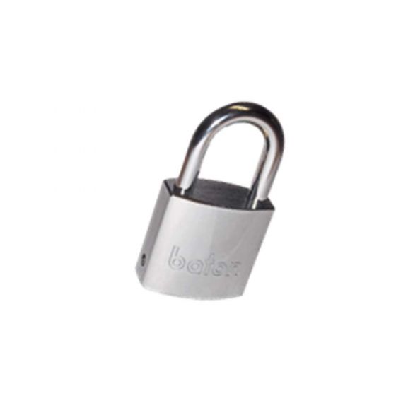 Chrome Padlock Keyed Alike 55mm