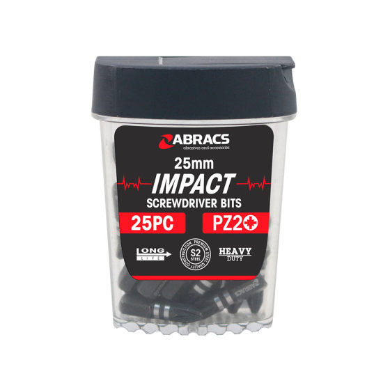 25mm Impact S/D Bit - PH2 - 25 Pieces