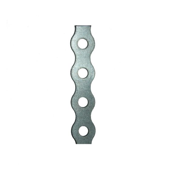 Fixing Band - Galvanised Round Perforated - 10mm x 12mm