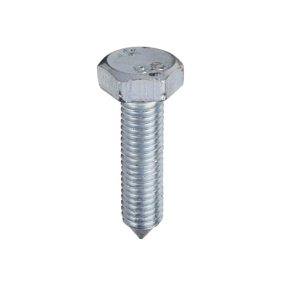 M10 x 40 HT Hex Sets Cone Point Zinc Plated - Box of 100