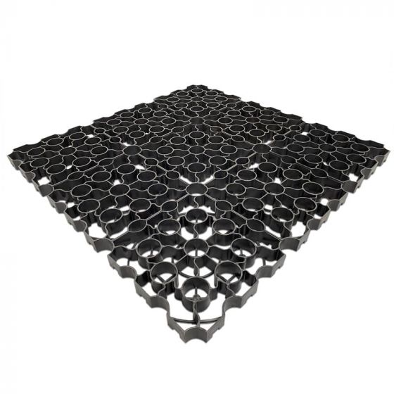 X-Grid Ground Reinforcement Matting 1m x 1m x 40mm - Black