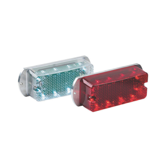 Battery Powered Hoarding Light - White