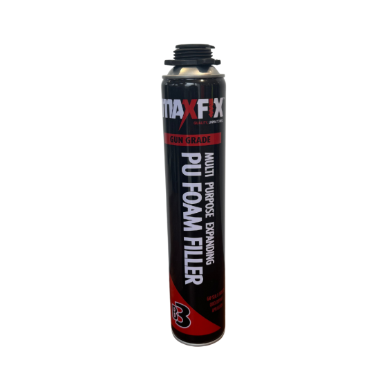MAX 750ml Gun Grade Expanding Foam – B3 General Purpose Gap Filler
