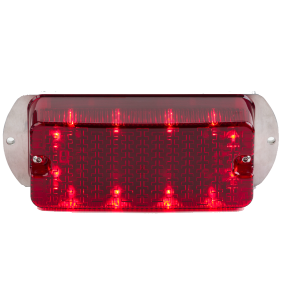 Battery Powered Hoarding Light - Red
