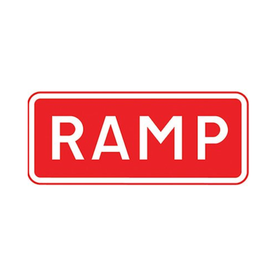 RA1 Plastic Quick Fit PLATE ONLY - Rectangle 1050x750mm - RAMP