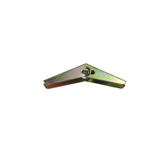 Spring Toggles - Wings Only Zinc Plated & Yellow Passivated - 22mm x 40mm - Box of 50