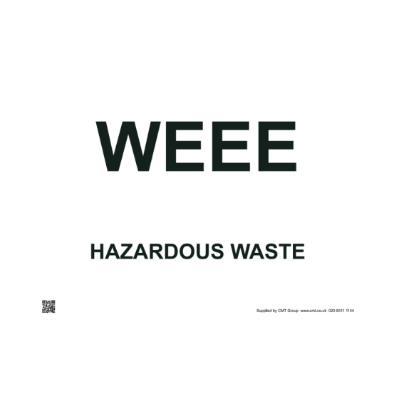 Site Sign - 3mm Correx - 297x420mm A3 - WEEE