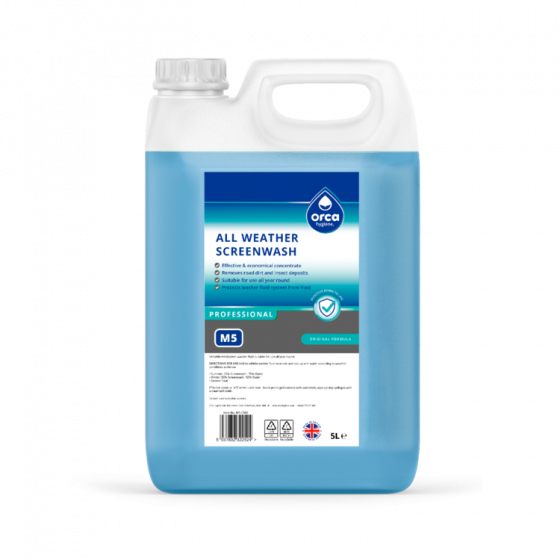 Concentrated All Weather Screenwash 5 Litre