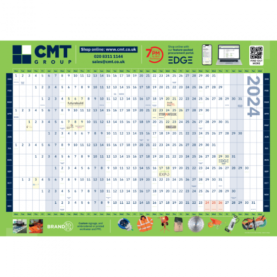 2024 Double Sided Wall Planner