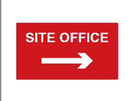 Site Office Arrow Right - PVC