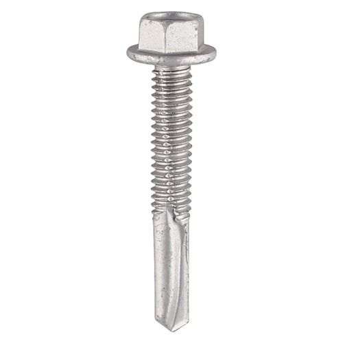 Tek Screw for Heavy Steel BZP Hex Head 