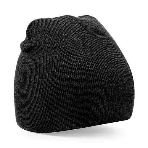 Thermal Knitted Beanie – Black – Soft Touch Double Layer Acrylic product image | CMT Group