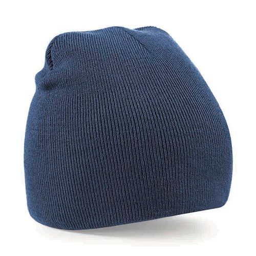 Thermal Knitted Beanie – Navy – Soft Touch Double Layer Acrylic product image | CMT Group