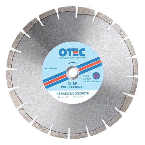 Groundworks & Civil Engineering Multi Purpose Diamond Blade – Professional – 10mm Segment – Undercut Protected – OTEC D18P | CMT Group