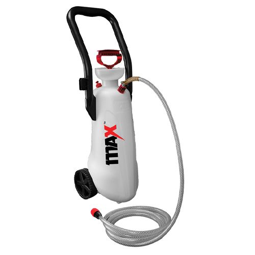 MAX Wheeled Heavy-Duty 15L Dust Suppression Water Bottle with 4m hose | CMT Group