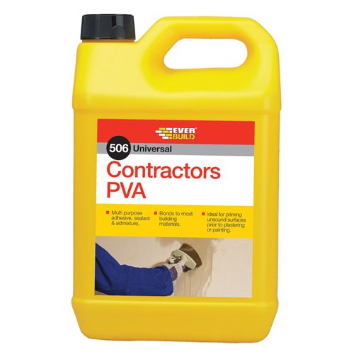 5 Litre Contractors White PVA Glue