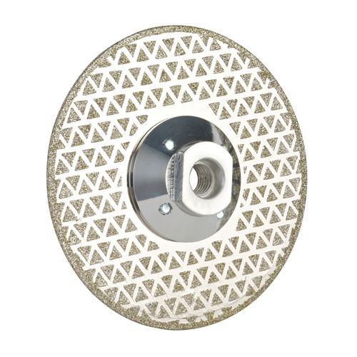 Marble Cutting Diamond Blade – Professional – Electroplated Vanity Blade – 125mmxM14 Flange – OTEC TR30V for flush marble cutting on angle grinder | CMT Group