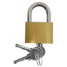 Heavy Duty Brass Padlock Keyed Alike - 50mm