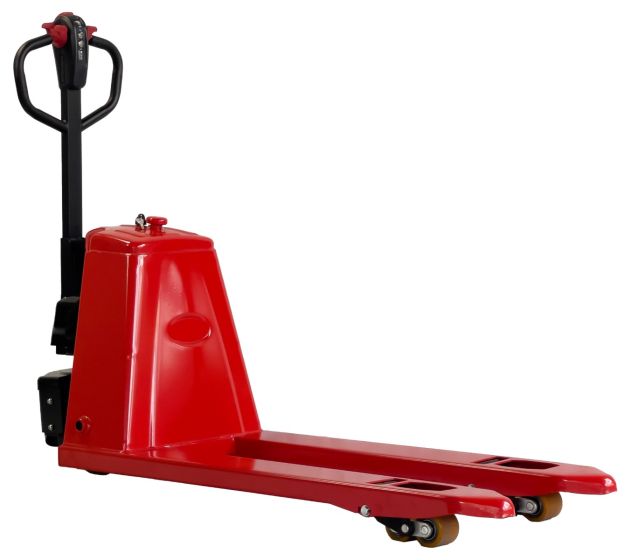 MAX Heavy Duty Semi-Electric Pallet Truck 2000kg - 30Ah Lithium Battery (Fast Charge)