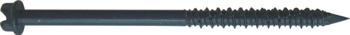 Masonry Screw Blue Hex Head Slotted