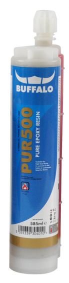 Buffalo Pure Epoxy Solvent Free Chemical Anchor Resin 585ml