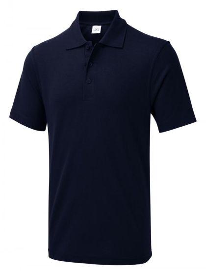 Classic Heavyweight Work Polo Shirt – Navy – 220gsm & Reactive Dyed front product image | CMT Group