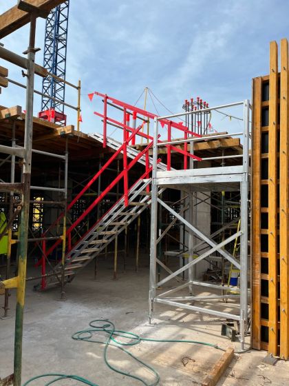 SafeSmart - AdjustaStairs Aluminium 