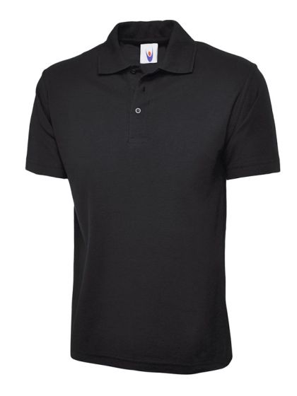 Classic Heavyweight Work Polo Shirt – Black – 220gsm & Reactive Dyed front product image | CMT Group