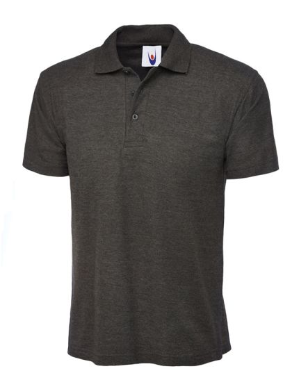 Classic Heavyweight Work Polo Shirt – Charcoal – 220gsm & Reactive Dyed front product image | CMT Group