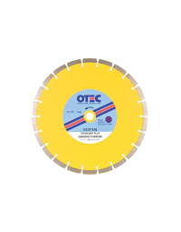 Multi Purpose Diamond Blade – Premium – General Construction – 10mm Segment – OTEC D15T10